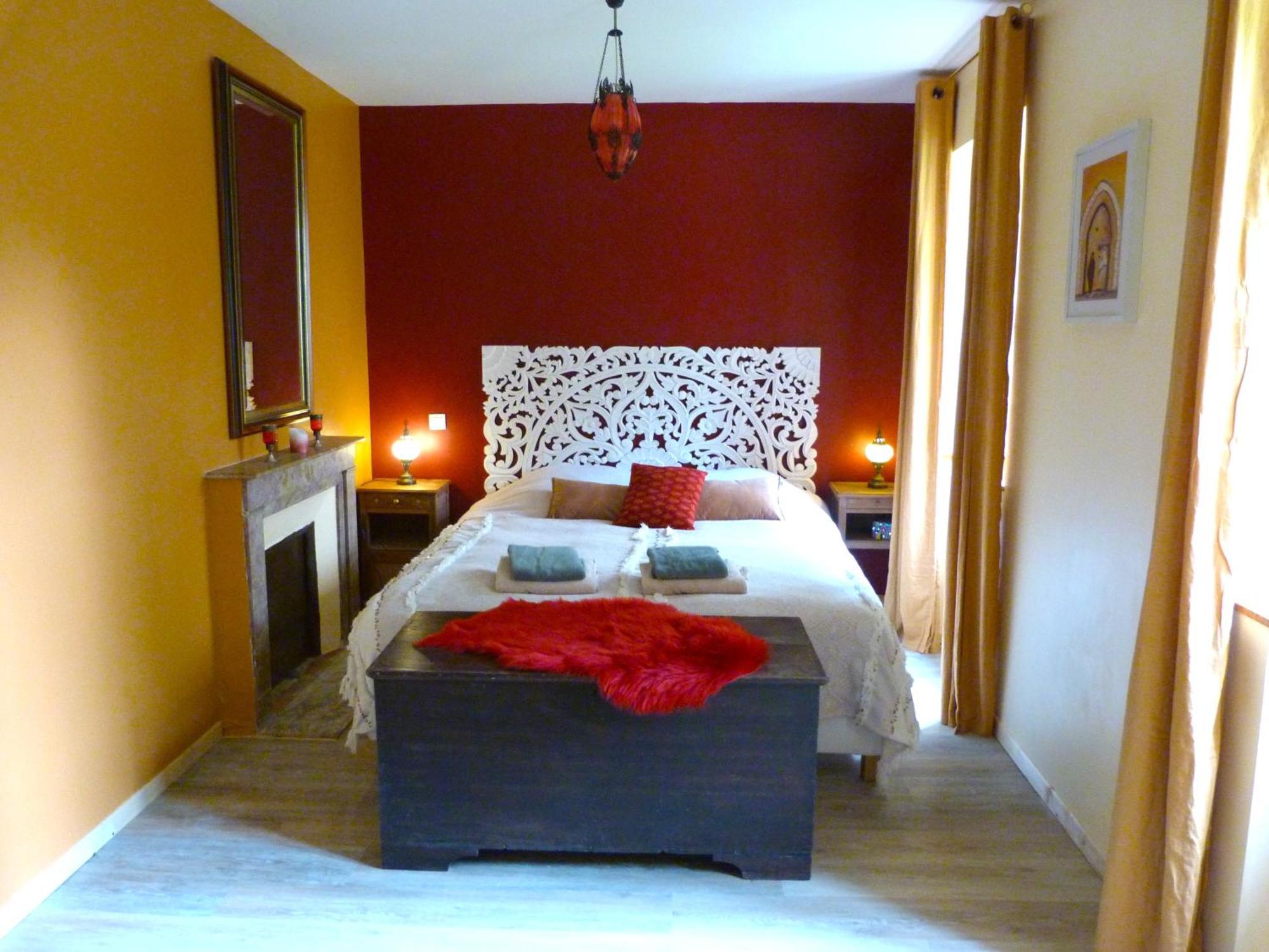 Chambres D'Hotes La Fougeraie Malvieres Bagian luar foto
